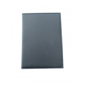 Deri Ruhsat Kabı Kılıf Siyah