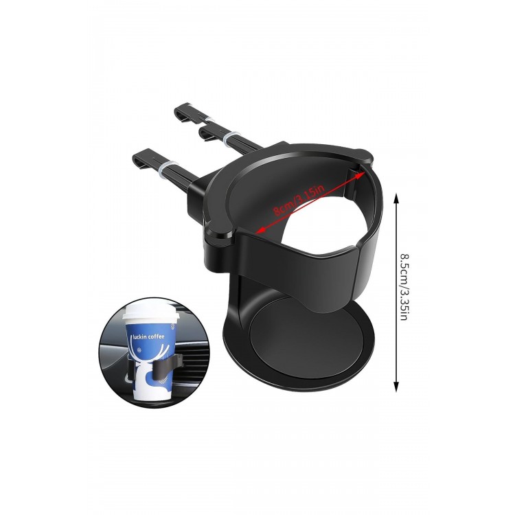 Araç İçi Havalandırma Izgarası Şişe ve Bardak Tutucu Siyah ONP820 Araç İçi Havalandırma Izgarası Şişe ve Bardak Tutucu Siyah ONP820