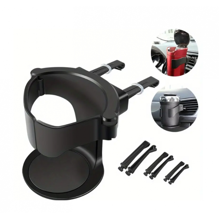 Araç İçi Havalandırma Izgarası Şişe ve Bardak Tutucu Siyah ONP820 Araç İçi Havalandırma Izgarası Şişe ve Bardak Tutucu Siyah ONP820