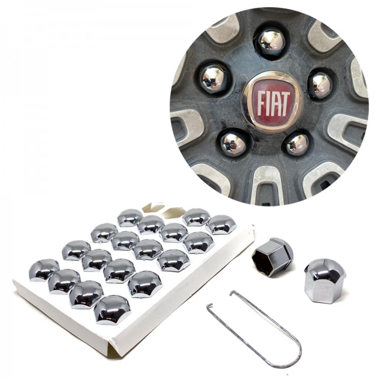 Bijon Kapağı Sökme Aparatlı Krom 19mm Bijon Kapağı Sökme Aparatlı Krom 19mm