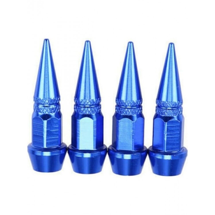 Alüminyum Sivri Sibop Kapağı Mavi 4'lü 45MM Alüminyum Sivri Sibop Kapağı Mavi 4'lü 45MM