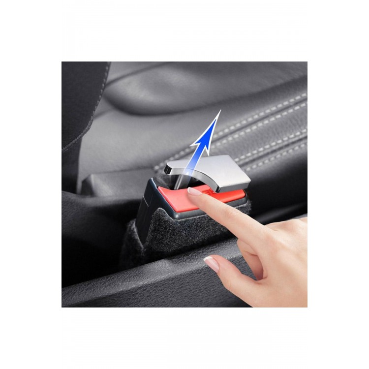 Emniyet Kemer Aparatı Koruma Kapağı Kırmızı Emniyet Kemer Aparatı Koruma Kapağı Kırmızı