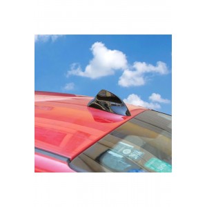 Balık Sırtı Köbekbalığı Aerodinamik Elektronik Ön Anten Siyah