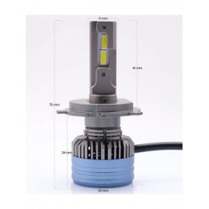 Photon Black Milestone H4 14000 Lümen Katana Edition Led Xenon Far Fanlı 55W 12-24V