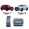 Chery Tiggo 7-8 Otomatik Metal Pedal Seti Chery Tiggo 7-8 Otomatik Metal Pedal Seti