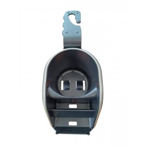 Koltuk Arkası Telefon Bardak Tutucu Organizer Siyah Y-910