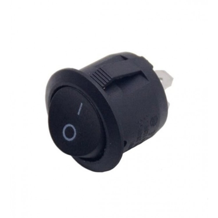 Açma Kapama Düğmesi 2 Kademeli  Siyah
