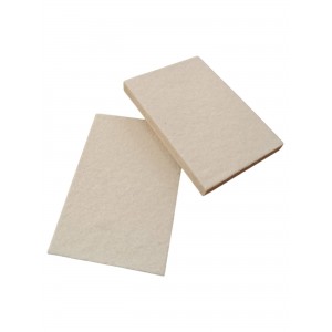 Yün Keçeli Dikdörtgen Ragle Folyo Cam Filmi Çekme Aparatı 10x7 cm