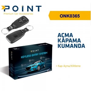 Uzaktan Kumandalı Oto Açma Kapama Seti 3 Düğmeli