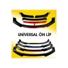 Universal FC5 Model Tampon Eki Ön Lip 4 Parça Siyah Mavi Universal FC5 Model Tampon Eki Ön Lip 4 Parça Siyah Mavi