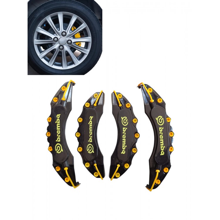 Yağ Hortumlu Kaliper Kapağı Takımı Siyah Sarı Yağ Hortumlu Kaliper Kapağı Takımı Siyah Sarı