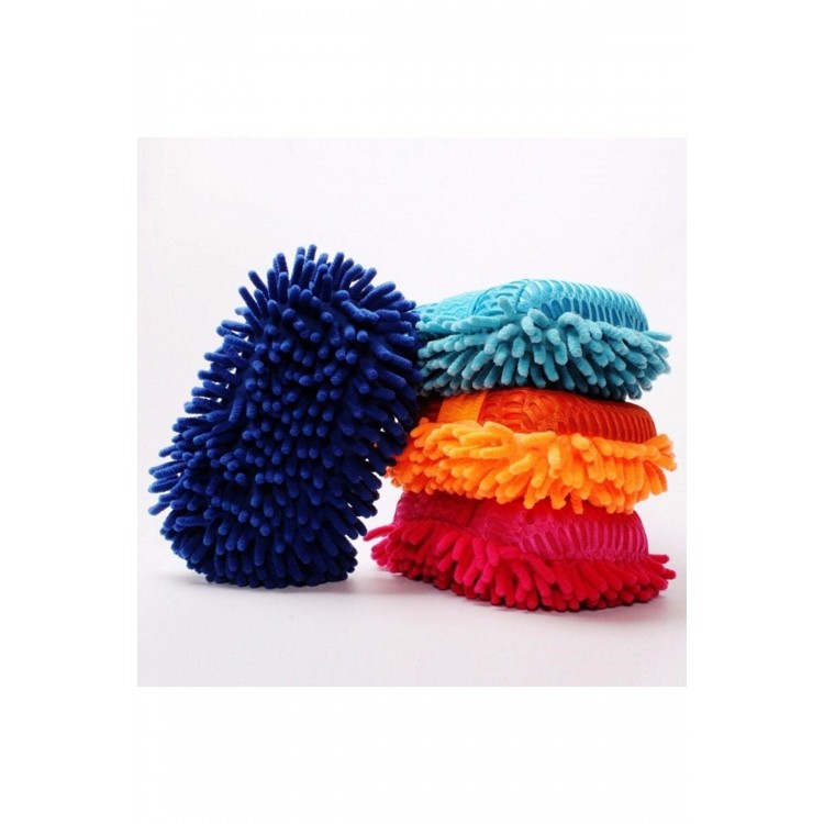 Araba Oto Yıkama Mikrofiber Süngeri Çift Taraflı Saçaklı Model 1 Adet Araba Oto Yıkama Mikrofiber Süngeri Çift Taraflı Saçaklı Model 1 Adet