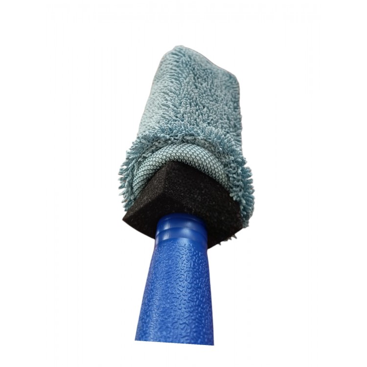Araba Oto Yıkama Saplı Mikrofiber Süngerli Jant Fırçası Araba Oto Yıkama Saplı Mikrofiber Süngerli Jant Fırçası