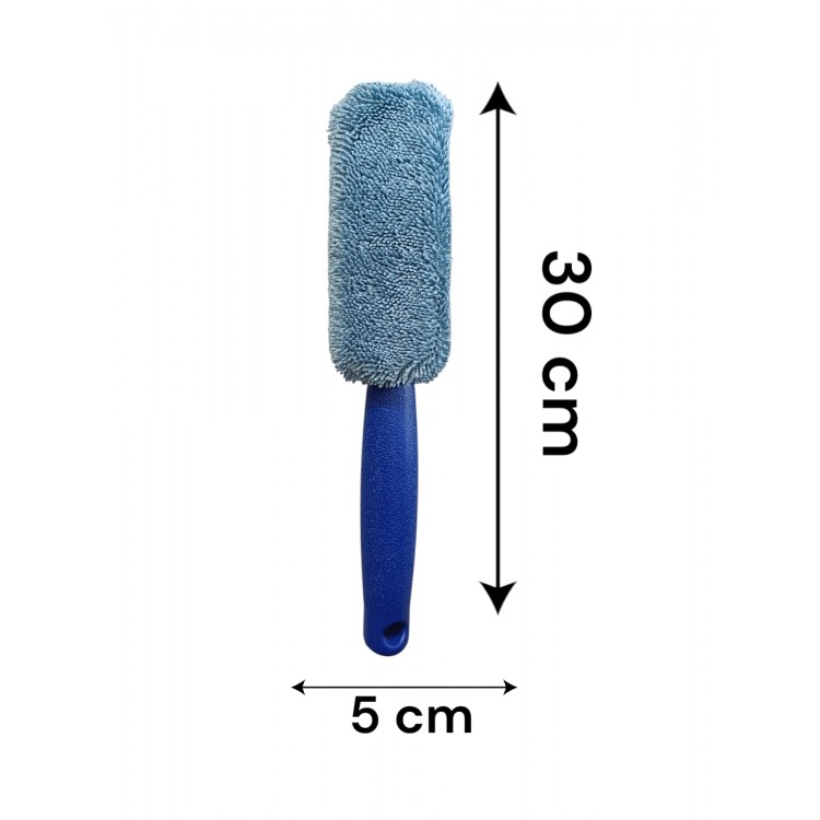 Araba Oto Yıkama Saplı Mikrofiber Süngerli Jant Fırçası Araba Oto Yıkama Saplı Mikrofiber Süngerli Jant Fırçası