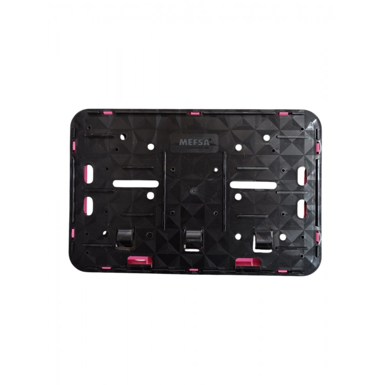 Çerçeveli Motor Plakalık Plaka Altlığı Pembe 17x26 cm Çerçeveli Motor Plakalık Plaka Altlığı Pembe 17x26 cm