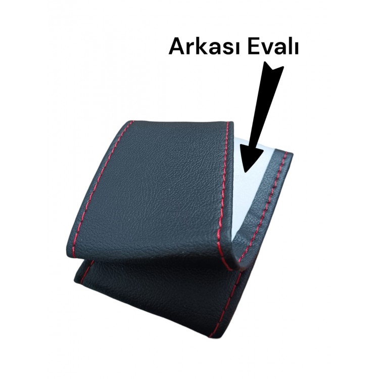 Direksiyon Kılıfı Deri Dikme Evalı Model Siyah Kırmızı 38-40 cm Direksiyon Kılıfı Deri Dikme Evalı Model Siyah Kırmızı 38-40 cm