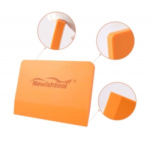 PPF/TPH Silikon Çekçek Ragle Cam Filmi Çekme Uygulama Aparatı Turuncu 9.5x7cm