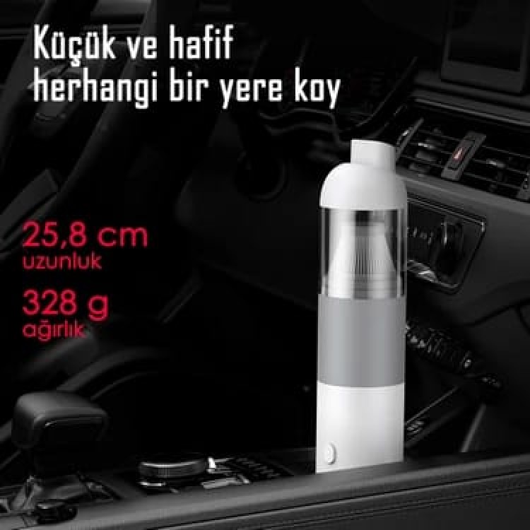 Araç İçi Süpürgesi Yedek Uçlu İki Kademeli 120w Araç İçi Süpürgesi Yedek Uçlu İki Kademeli 120w