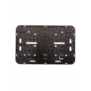 Çerçeveli Motor Plakalık Plaka Altlığı Beyaz 17x26 cm Çerçeveli Motor Plakalık Plaka Altlığı Beyaz 17x26 cm