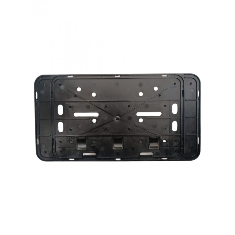 Çerçeveli Dikdörtgen  Plakalık Plaka Altlığı Beyaz 32X17cm 1 Adet