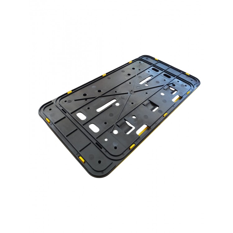 Çerçeveli Dikdörtgen Plakalık Plaka Altlığı Sarı 32X17cm 1 Adet Çerçeveli Dikdörtgen Plakalık Plaka Altlığı Sarı 32X17cm 1 Adet