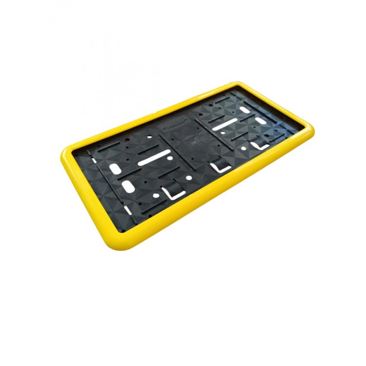 Çerçeveli Dikdörtgen Plakalık Plaka Altlığı Sarı 32X17cm 1 Adet Çerçeveli Dikdörtgen Plakalık Plaka Altlığı Sarı 32X17cm 1 Adet