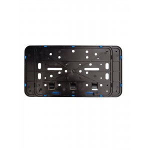 Çerçeveli Dikdörtgen  Plakalık Plaka Altlığı Mavi 32X17cm 1 Adet