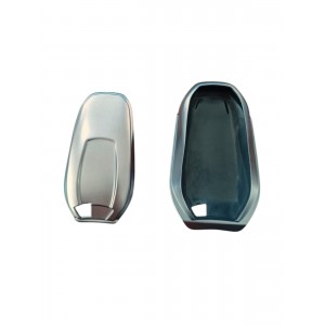 Peugeot 208-308-508-2008-3008-5008 Anahtar Uyumlu Silikon Oto Anahtar Kumanda Kabı Kılıf Füme
