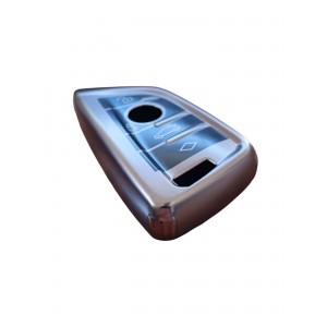 BMW G20 G30 G05 Anahtar Uyumlu Silikon Oto Anahtar Kumanda Kabı Kılıf Füme