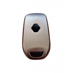 Renault Megane 4 / Clio 5  Anahtar Uyumlu Silikon Oto Anahtar Kumanda Kabı Kılıf Füme