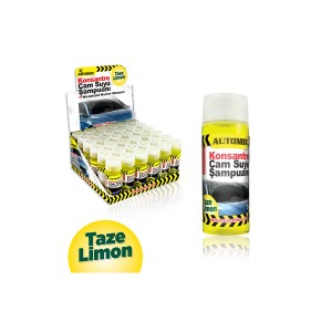 Konsantre Cam Suyu Şampuanı Taze Limon Esanslı 50 ml Konsantre Cam Suyu Şampuanı Taze Limon Esanslı 50 ml