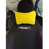 Yumuşak Peluşlu Ortopedik Araba Seyahat Boyun Yastığı Tekli Sarı Yumuşak Peluşlu Ortopedik Araba Seyahat Boyun Yastığı Tekli Sarı