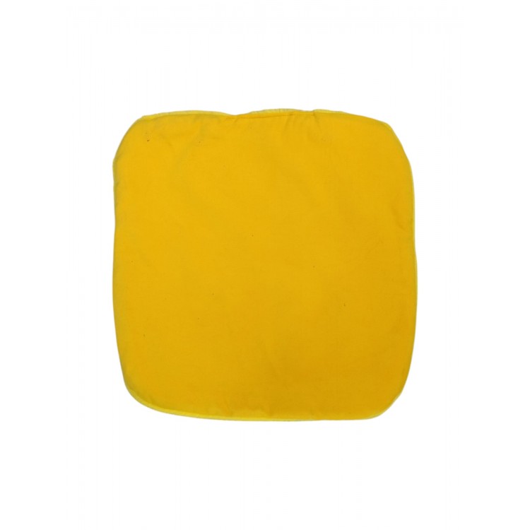 Yumuşak Tüylü Peluş Serme Oto Koltuk Koruyucu Minder Ön Tekli Sarı