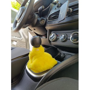 Yumuşak Peluş Vites Körüğü Vites Süsü Sarı Yumuşak Peluş Vites Körüğü Vites Süsü Sarı