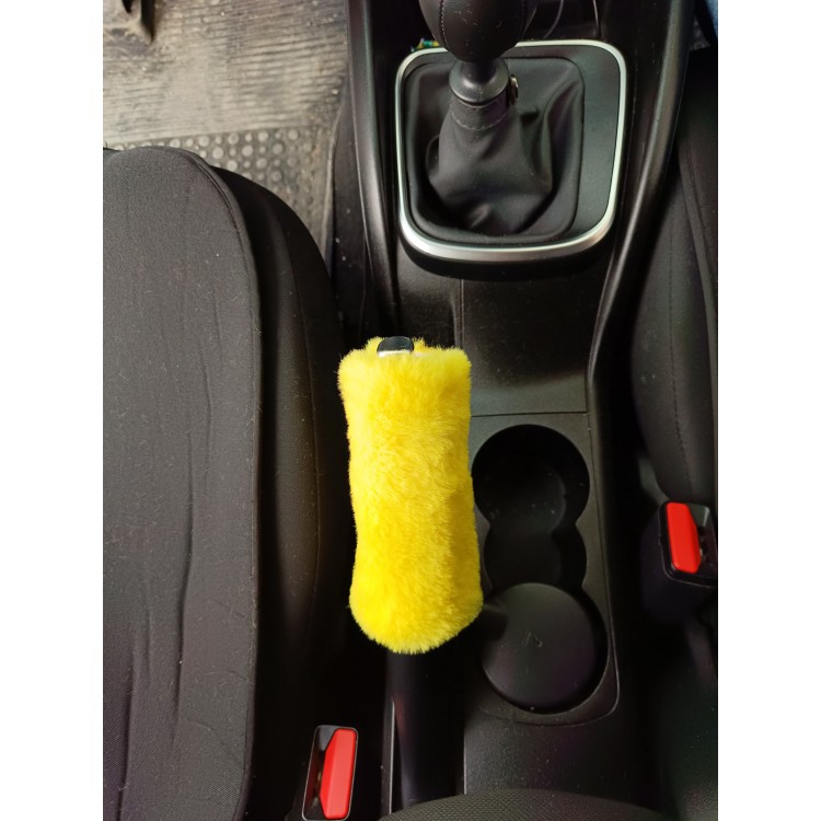 Yumuşak Peluş El Freni Süsü Sarı Yumuşak Peluş El Freni Süsü Sarı
