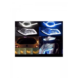 Far İçi Gündüz Ledi Turuncu Beyaz 45 cm