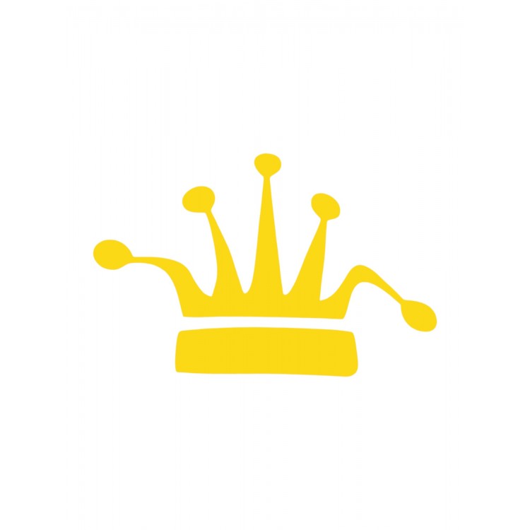 Taç Oto Sticker Sarı 15x10 cm Taç Oto Sticker Sarı 15x10 cm