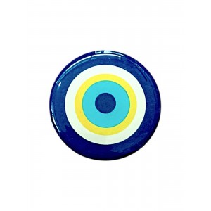 Nazar Boncuk Modeli  Yuvarlak Etiket Damla Sticker 3.5 cm