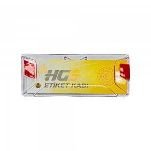 HGS Ön Cam İçin Şeffaf Plastik Kartvizit Etiket Tutucu HGS Ön Cam İçin Şeffaf Plastik Kartvizit Etiket Tutucu