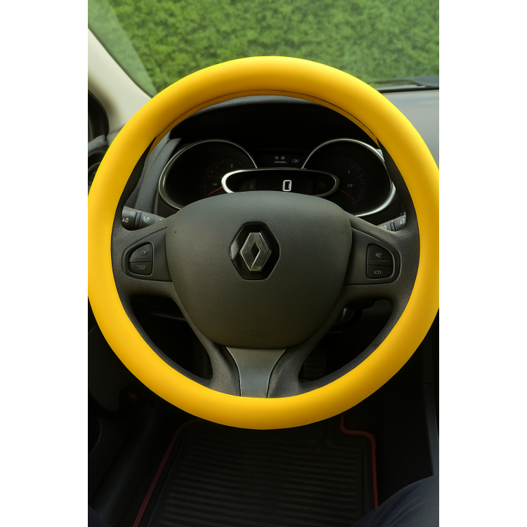 Silikon Direksiyon Kılıfı Sarı Silikon Direksiyon Kılıfı Sarı