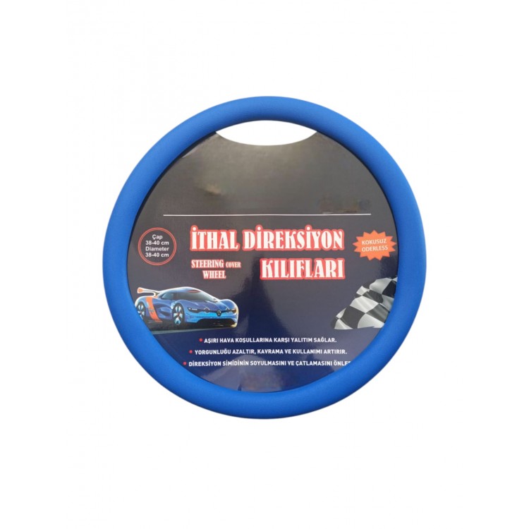 Silikon Direksiyon Kılıfı Mavi Silikon Direksiyon Kılıfı Mavi