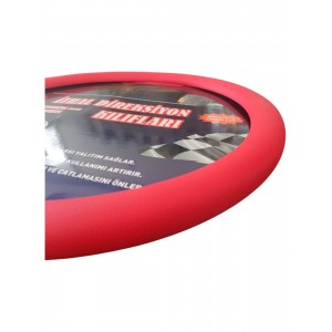 Silikon Direksiyon Kılıfı Kırmızı Silikon Direksiyon Kılıfı Kırmızı