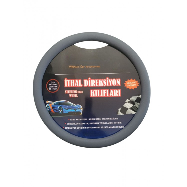 Silikon Direksiyon Kılıfı Gri Silikon Direksiyon Kılıfı Gri