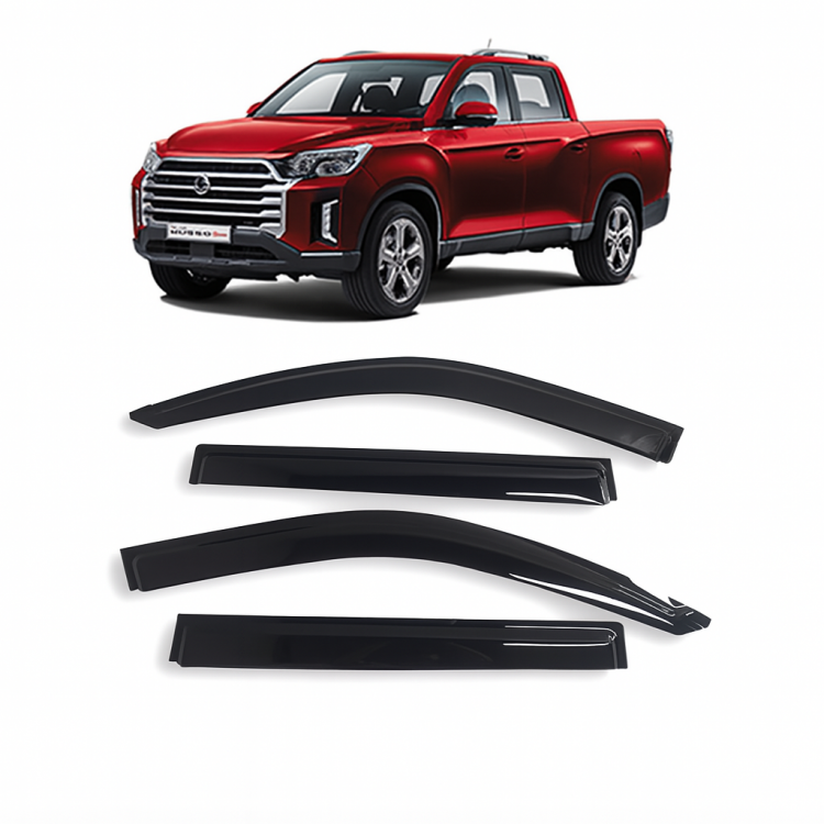 SsangYong Grand Musso Cam Rüzgarlığı 4'lü