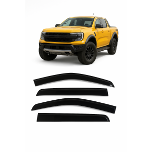 Ford Ranger T9 2022 Sonrası  Cam Rüzgarlığı 4'lü