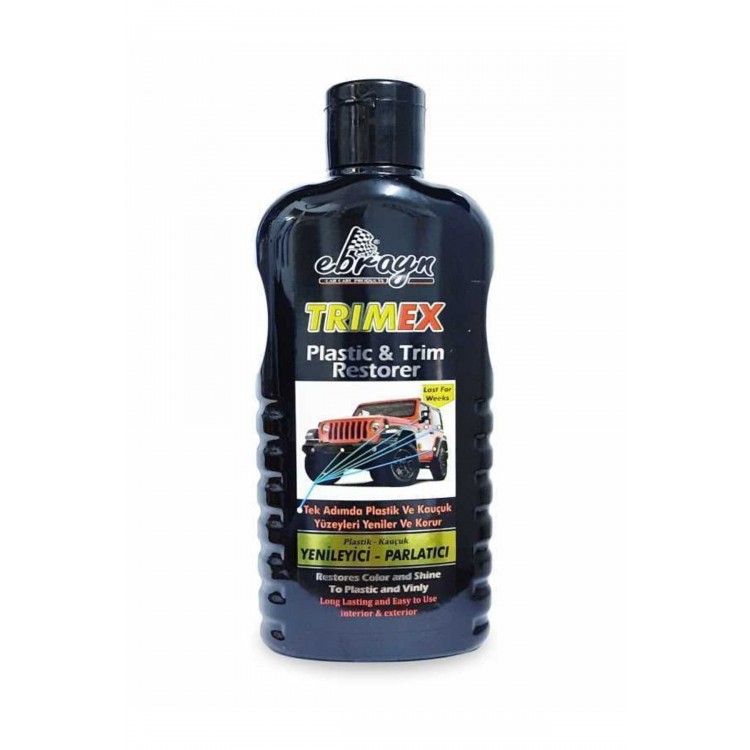Ebrayn Trimex Plastik ve Kauçuk Yüzey Yenileyici & Parlatıcı 200 ml