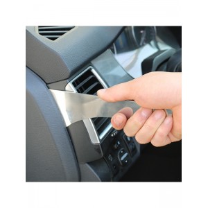 Paslanmaz Çelik Geniş Uçlu Radyo Panjur Torpido Sökücü Trim Sökme Aparatı