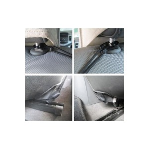 Oto Koltuk Arası File Ahtapot Ağ Düzenleyici Araç İçi Organizer Tek Cepli 30x28cm Siyah