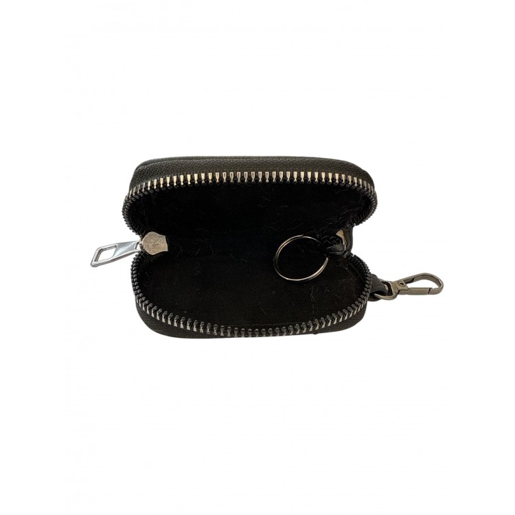 Mini Çantalı Deri Cüzdan Oto Anahtarlık Siyah Mini Çantalı Deri Cüzdan Oto Anahtarlık Siyah