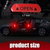 Araba Kapı Açık Uyarı Reflektörü Etiket Sticker 4'lü 9.5x2.5cm Kırmızı Araba Kapı Açık Uyarı Reflektörü Etiket Sticker 4'lü 9.5x2.5cm Kırmızı